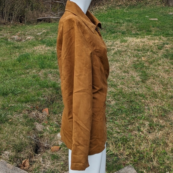 🆕Essentials Camel and Gold Sequin jacket(22/24) - Picture 4 of 7